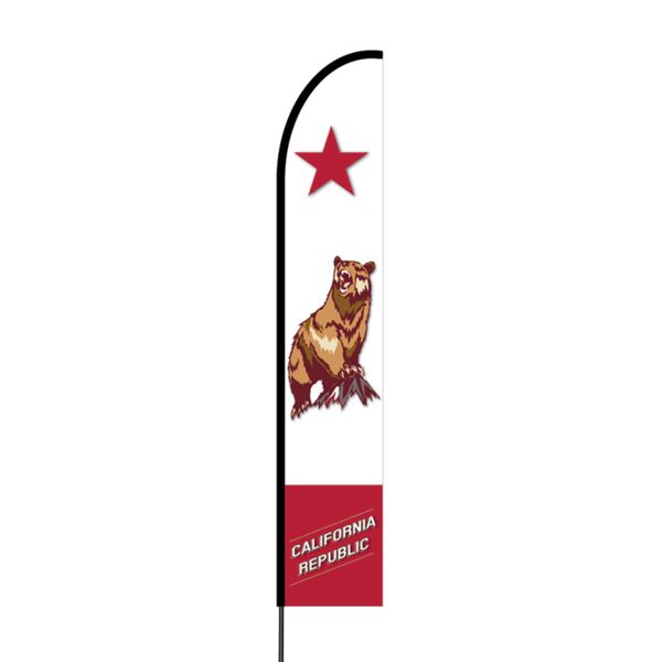 California Flag Print 2 Flex Banner EVO Flag Single Sided Print Thumbnail