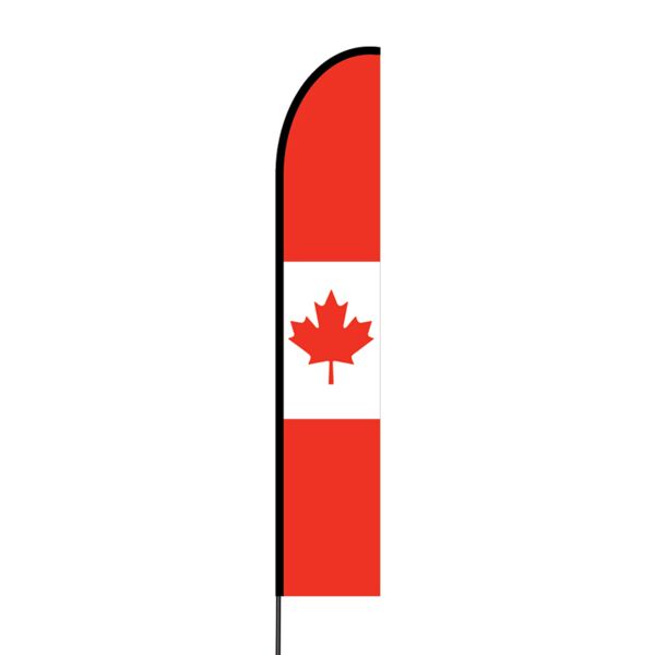 Canadian Flag Print Flex Banner EVO Flag Single Sided Print Thumbnail
