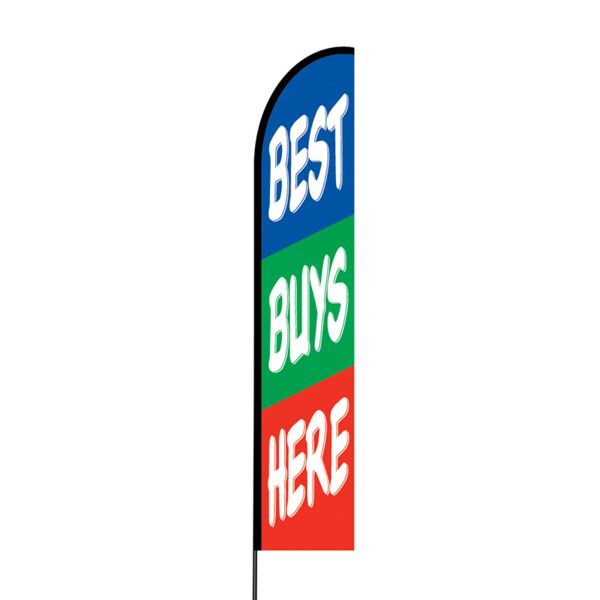 Best Buys Promotion Flex Banner EVO Flag Single Sided Print Thumbnail