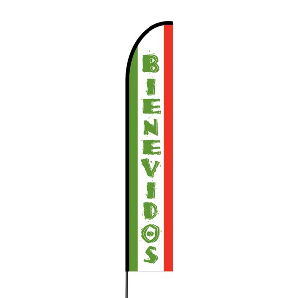 Bienevidos Promotion Flex Banner EVO Flag Single Sided Print Thumbnail