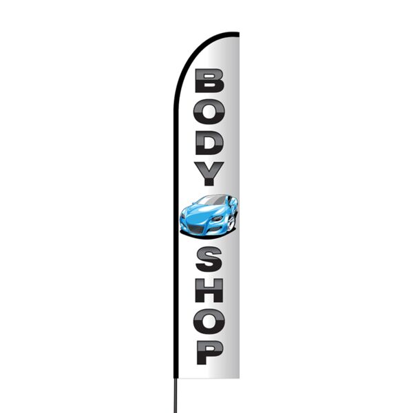 Body Shop Flex Banner EVO Flag Single Sided Print Thumbnail