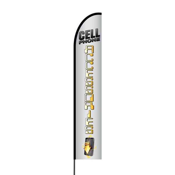 Cell Phone Accessories Flex Banner EVO Flag Single Sided Print Thumbnail