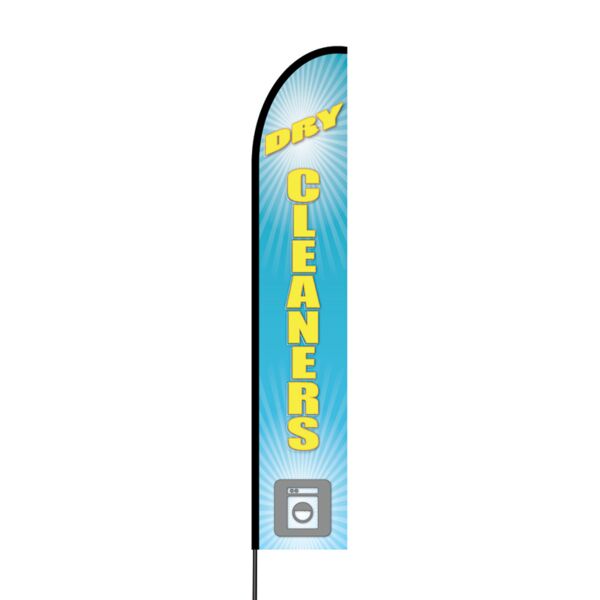 Dry Cleaner Banner EVO Flag Single Sided Print Thumbnail