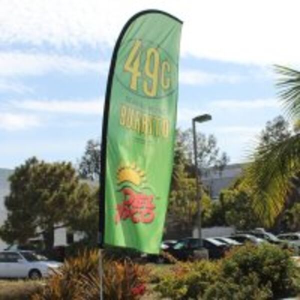 Flex Banner Flag - 14 (Single Sided) Thumbnail