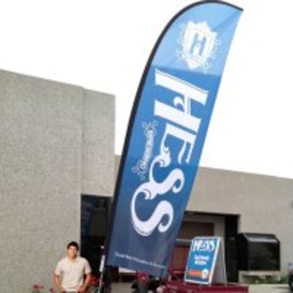 Flex Banner Flag - 17 (Single Sided) Thumbnail