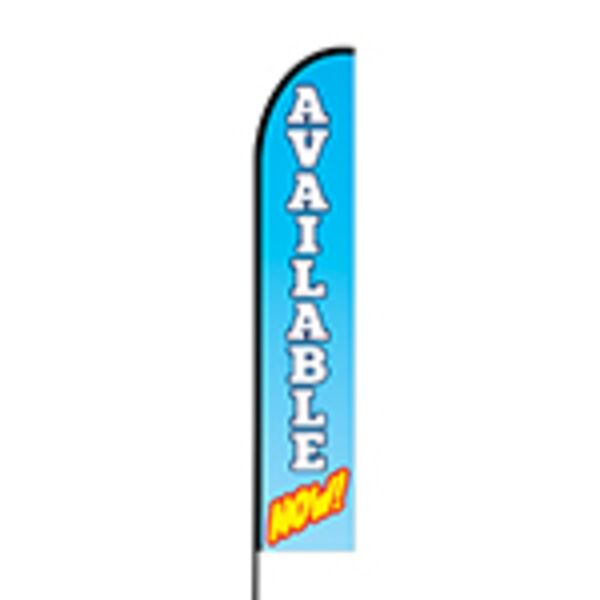 Available Now Flex Banner EVO Flag Single Sided Print Thumbnail