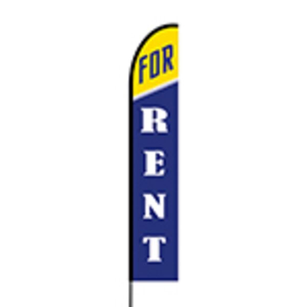 For Rent Flex Banner EVO Flag Single Sided Print Thumbnail