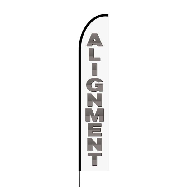 Alignment Flex Banner EVO Flag Single Sided Print Thumbnail