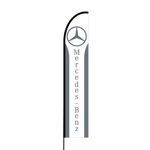 Mercedes Flex Banner EVO Flag Single Sided Print Thumbnail