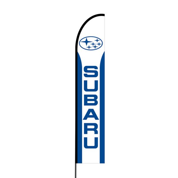 Subaru Flex Banner EVO Flag Single Sided Print Thumbnail