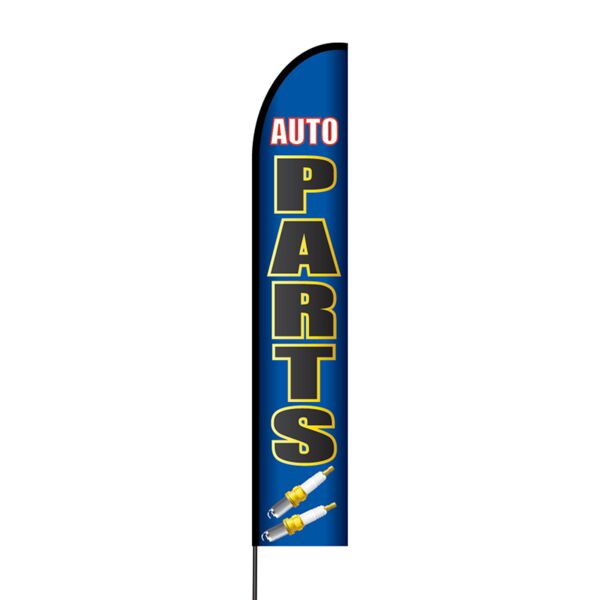 Auto Parts Flex Banner EVO Flag Single Sided Print Thumbnail