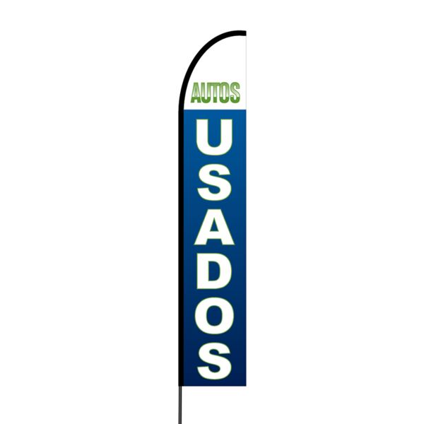 Autos Usados 2 Flex Banner EVO Flag Single Sided Print Thumbnail