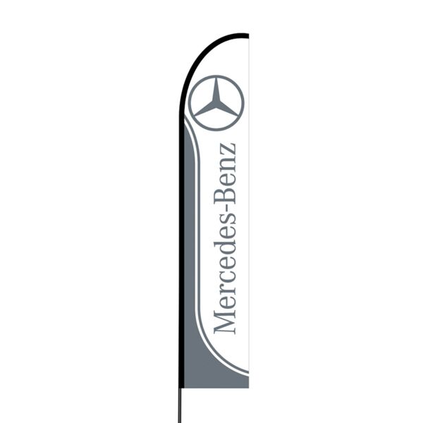 Mercedes Flex Banner EVO Flag Single Sided Print Thumbnail