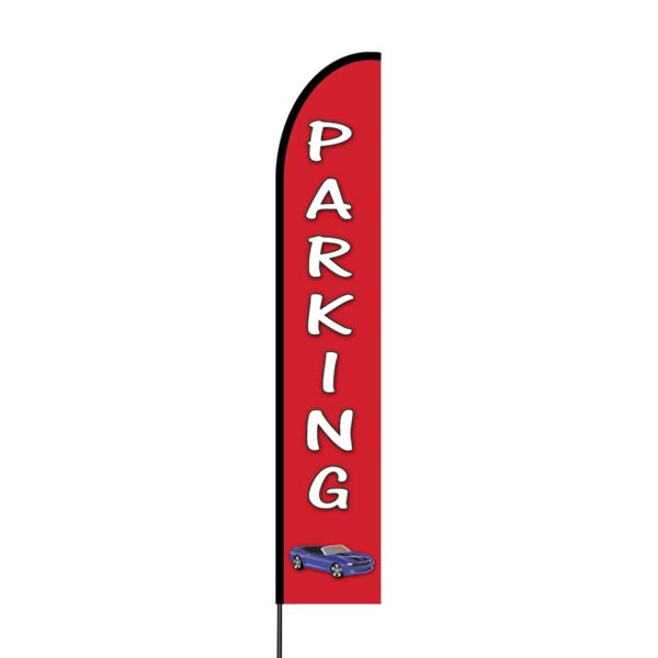 Parking Flex Banner EVO Flag Single Sided Print Thumbnail