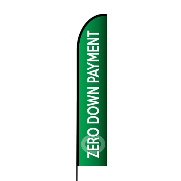 Zero Down Flex Banner EVO Flag Single Sided Print Thumbnail