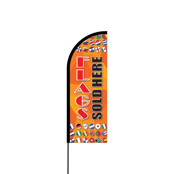 Flags Sold Here Flex Banner Flag - 11ft Thumbnail
