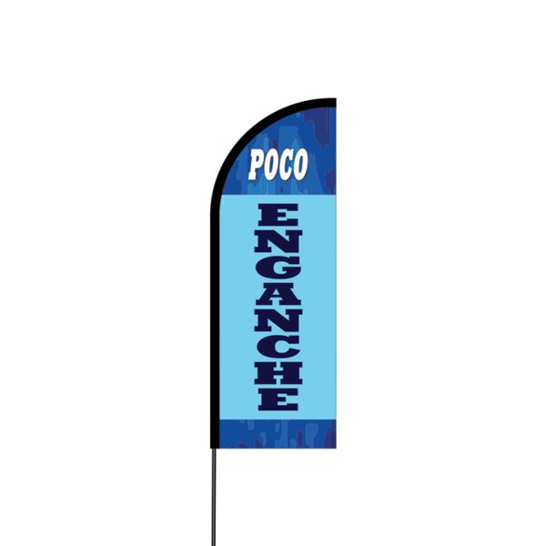 Poco Enganche Flex Banner Flag - 11ft Thumbnail