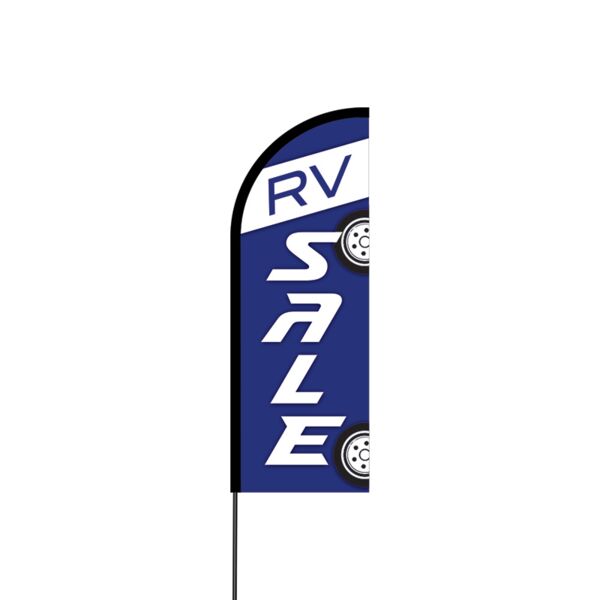 RV Sale Flex Banner Flag - 11ft Thumbnail
