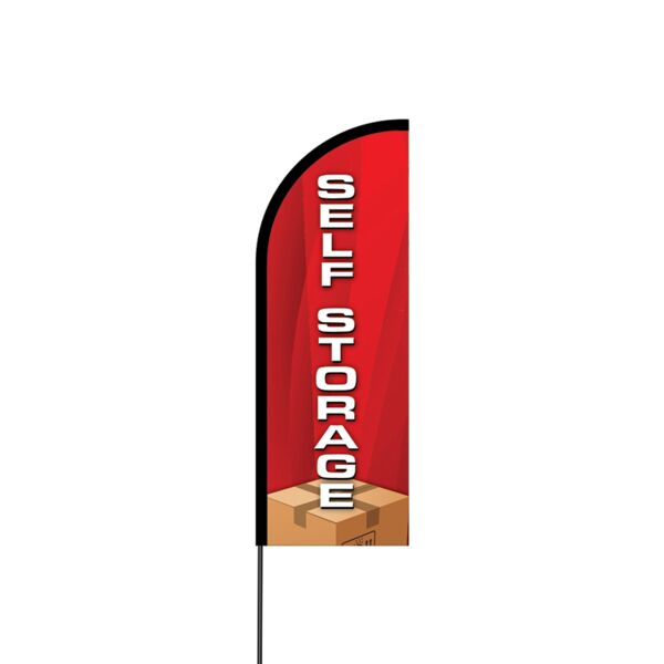 Self Storage Flex Banner Flag - 11ft Thumbnail