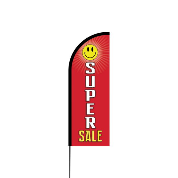 Super Sale Flex Banner Flag - 11ft Thumbnail