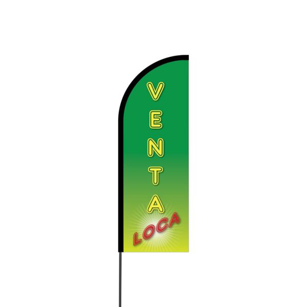 Venta Loca Flex Banner Flag - 11ft Thumbnail