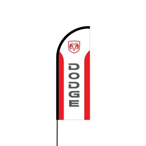Dodge Flex Banner Flag - 11ft Thumbnail