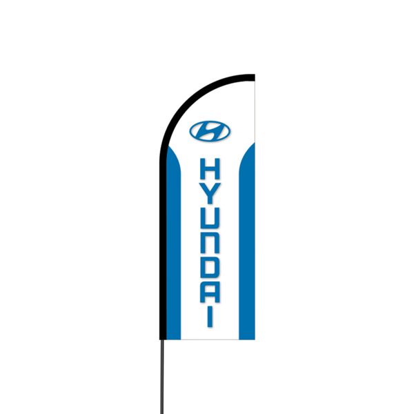 Hyundai Flex Banner Flag - 11ft Thumbnail