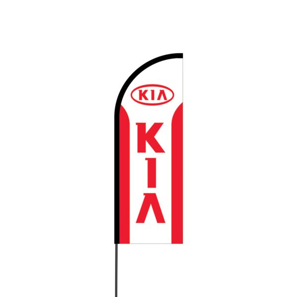 KIA Flex Banner Flag - 11ft Thumbnail