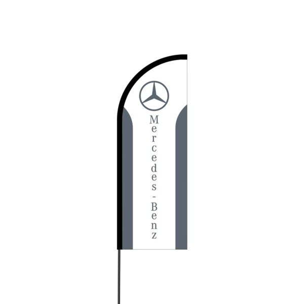 Mercedes Benz Flex Banner Flag - 11ft Thumbnail
