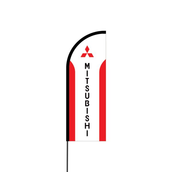 Mitsubishi Flex Banner Flag - 11ft Thumbnail
