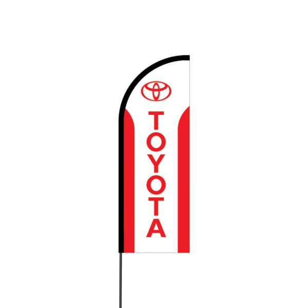 Toyota Flex Banner Flag - 11ft Thumbnail