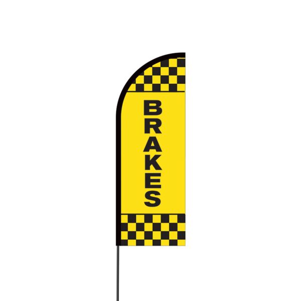 Brakes Flex Banner Flag - 11ft Thumbnail