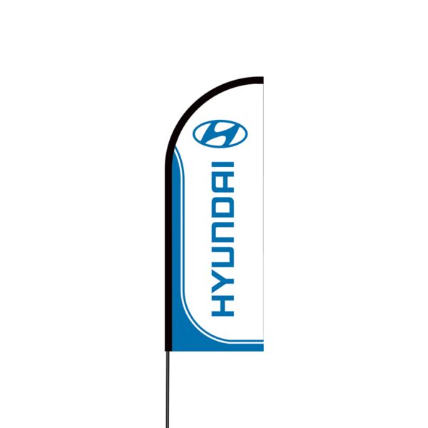Hyundai Flex Banner Flag - 11ft Thumbnail