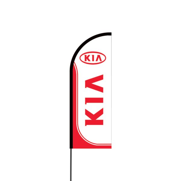 KIA Flex Banner Flag - 11ft Thumbnail