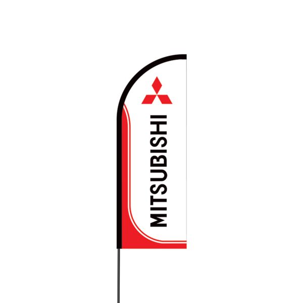 Mitsubishi Flex Banner Flag - 11ft Thumbnail