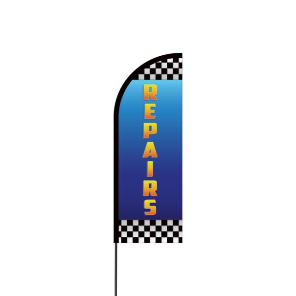 Repairs Flex Banner Flag - 11ft Thumbnail