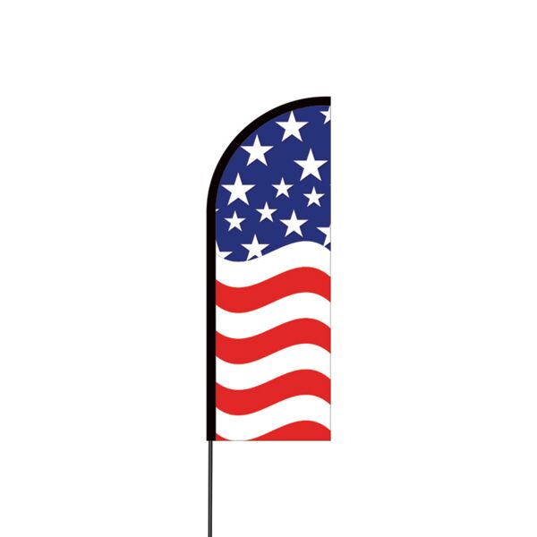 American Flex Banner Flag - 11ft Thumbnail