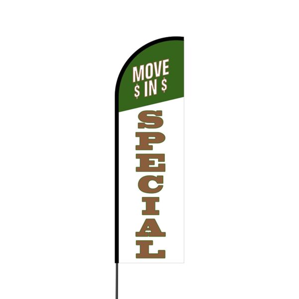 Move In Special Flex Banner Flag - 14 (Single Sided) Thumbnail
