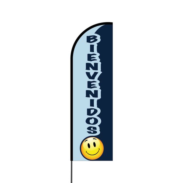 Bienvenidos Flex Banner Flag - 14 (Single Sided) Thumbnail