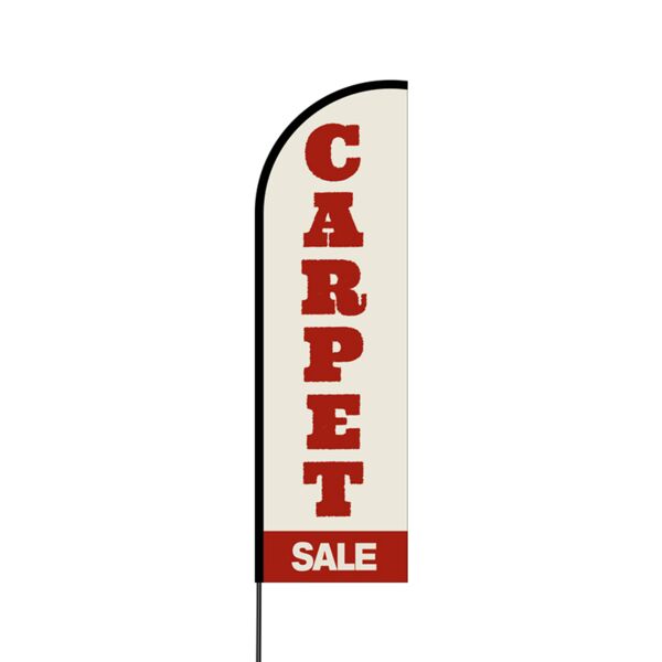 Carpet Sale Flex Banner Flag - 14 (Single Sided) Thumbnail