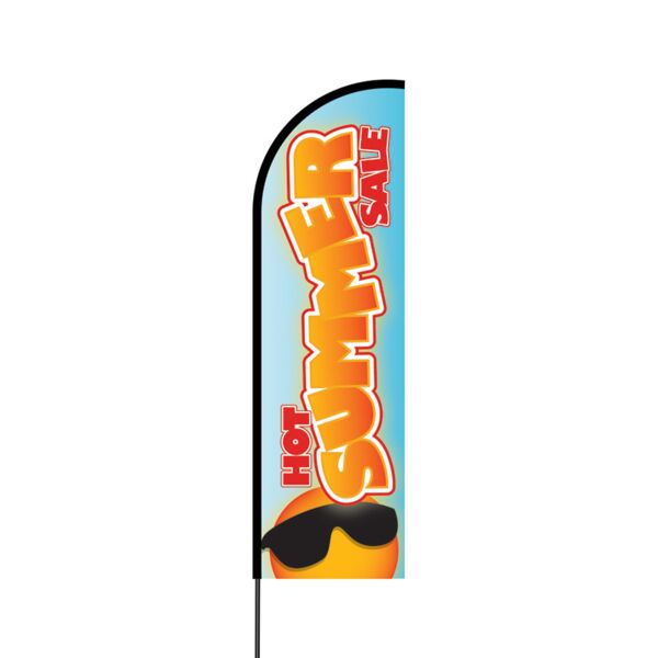 Hot Summer Sale Flex Banner Flag - 14 (Single Sided) Thumbnail