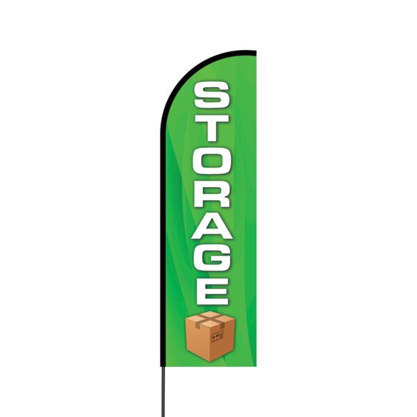 Storage Flex Banner Flag - 14 (Single Sided) Thumbnail