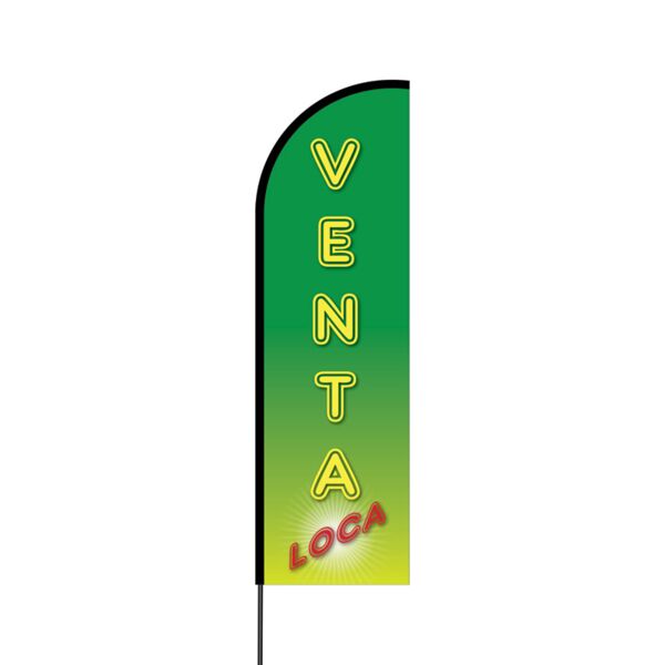 Venta Loca Flex Banner Flag - 14 (Single Sided) Thumbnail