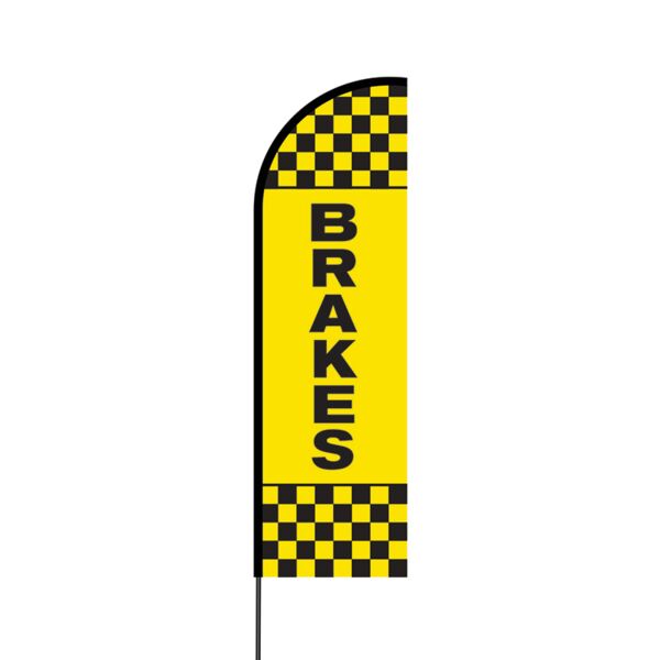 Brakes Flex Banner Flag - 14 (Single Sided) Thumbnail