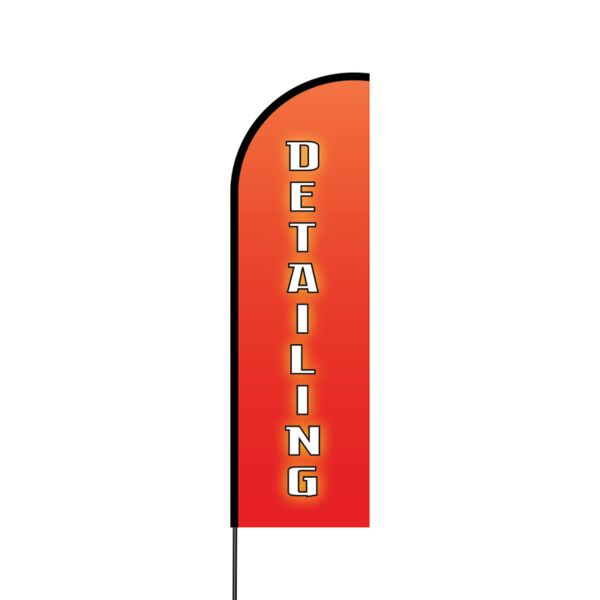 Detailing Flex Banner Flag - 14 (Single Sided) Thumbnail