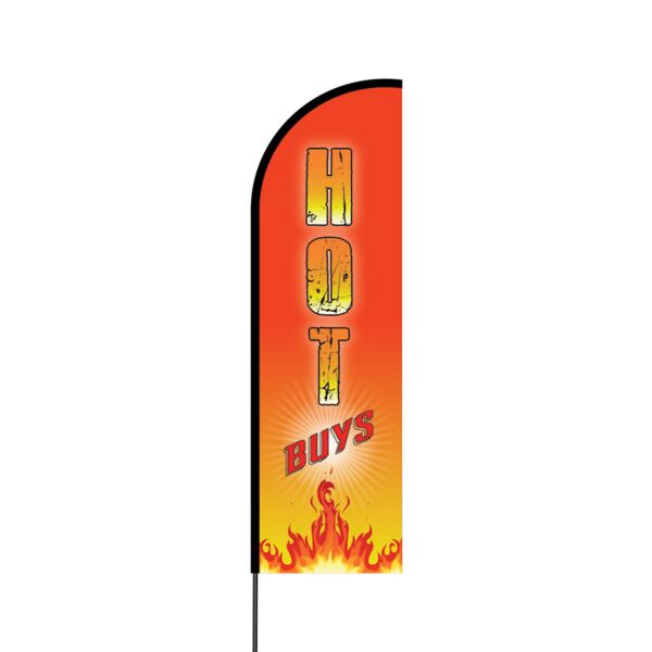 Hot Buys Flex Banner Flag - 14 (Single Sided) Thumbnail