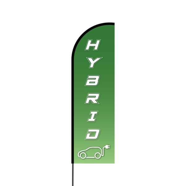 Hybrid Flex Banner Flag - 14 (Single Sided) Thumbnail
