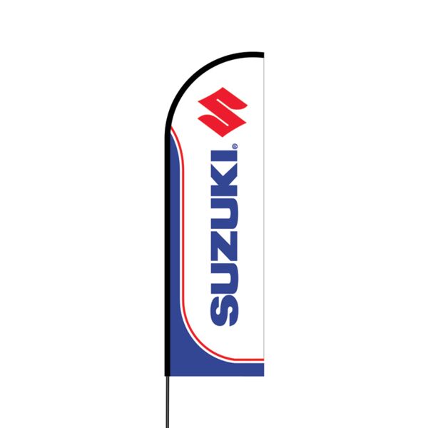 Suzuki Flex Banner Flag - 14 (Single Sided) Thumbnail