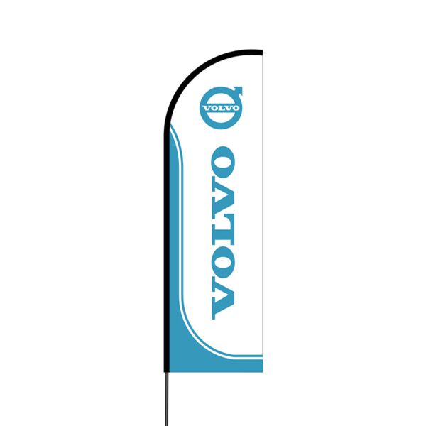 Volvo Flex Banner Flag - 14 (Single Sided) Thumbnail