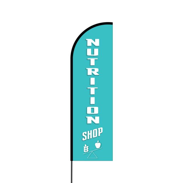 Nutrition Shop Flex Banner Flag - 14 (Single Sided) Thumbnail